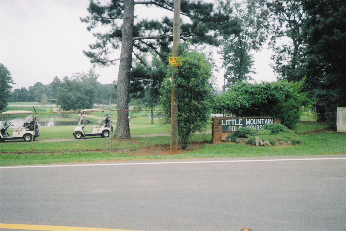 Little Mountain Golf Course and View from First Tee